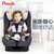 POUCH婴儿安全座椅0-4-6岁新生儿宝宝便携式儿童安全座椅汽车用Q18(侧翼加强红)第3张高清大图
