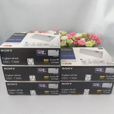 索尼（Sony）数量有限 销售全新原装DSC-TX66纤薄数码相机(红色 优惠套餐一)