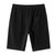 休闲短裤男士2021夏季新款外搭韩版潮流五分沙滩大裤衩子(黑色 XL)第2张高清大图