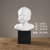 莎芮 艺术雕塑头像摆件树脂工艺品人物雕塑素描模型家居桌面装饰品(LX-16056)第3张高清大图