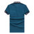 南极人 男士商务休闲POLO衫 2016款短袖T恤(PZC6009蓝色)第3张高清大图
