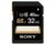 索尼(sony) 32G SDHC相机卡存储卡 CLASS10 SD 送读卡器第3张高清大图