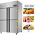 五洲伯乐CF-1200 立式单机四门厨房冰箱冷冻冰柜冷柜商用保鲜柜家用节能冰箱第4张高清大图