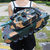 超大型儿童充电遥控坦克战车玩具汽车模型可发射子弹履带金属炮管儿童礼物(沙漠黄 双电配置送礼包+400子弹)第4张高清大图