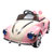 儿童玩具车电动车四轮小汽车充电可坐人遥控车小女孩宝宝1-3-6岁(红色)第5张高清大图