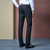 男士商务正装夏季新款免烫西裤长裤(黑色 33)第3张高清大图