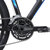 喜德盛（xds） 山地自行车传奇500专业竞技26吋30速气压前叉油压碟刹X6铝合金车架(黑蓝色 17吋（适合1.65-1.8米）)第4张高清大图