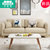 沙皮宝(SHAPBAO) 北欧沙发小户型布艺沙发简约现代三人位沙发组合(海绵版 单人位（0.85M）)第3张高清大图