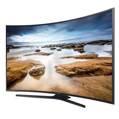 三星（SAMSUNG）UA65KUC30SJXXZ 65英寸 曲面 4K超高清智能电视(黑色)客厅电视