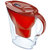 碧然德（BRITA）过滤净水器 家用滤水壶 净水壶 Marella 金典系列 2.4L（红色）(一壶10芯)第2张高清大图