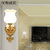 汉斯威诺led壁灯床头灯现代创意卧室壁灯客厅阳台灯墙壁灯时尚创意灯具灯饰新款壁灯HS302005(单头. 无光源)第4张高清大图