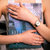 OLMA奥尔马瑞士原装进口独立秒盘女士石英手表K403.0309.003(白色 钢带)第5张高清大图