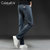 CaldiceKris （中国CK）秋季厚款轻奢男士修身潮流欧美春秋牛仔裤 CK-FS8812第5张高清大图