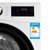 博世（BOSCH） XQG90-WAU284600W 9公斤 变频 全触摸屏 静音除渍 母婴幼洗 滚筒洗衣机 （白色）第3张高清大图