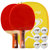 红双喜乒乓板 家庭娱乐套装/比赛训练对拍 二星乒乓拍(2002+2006)第3张高清大图