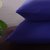 逸驰家纺全棉高密素色AB版针织撞色床笠四件套（青蓝/深咖）（180*200cm）第10张高清大图
