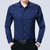 太子龙(TEDELON) 男子时尚休闲衬衫73200（多色可选）(藏青色 XXXL)第5张高清大图