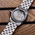 浪琴(Longines)瑞士手表 军旗系列全自动机械商务休闲钢带男士手表(L4.774.4.12.6)第4张高清大图