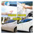 汽车洗车液白车专用泡沫水蜡上光强力去污清洗剂清洁套装工具用品(蓝色三节拖把四件套（白色） 默认版本)第4张高清大图