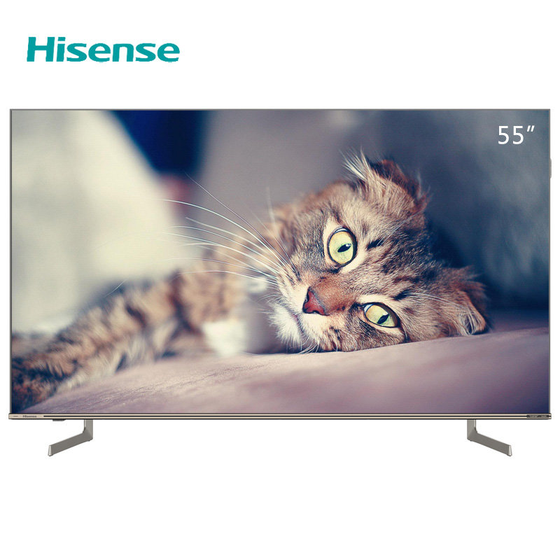 海信hisense55u7g55英寸4k智能博朗金uled全面屏电视