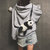 小包包女2018新款韩版ins百搭熊猫单肩包可爱卡通毛绒斜挎包(熊猫)第4张高清大图