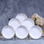 6只装盘子菜盘圆盘家用可微波餐具套装陶瓷骨瓷白瓷盘子中式餐具(粉红7英寸圆盘10个)第2张高清大图