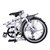 DAHON大行 通勤款20寸6速折叠休闲自行车 HAT060(白色 高碳钢)第3张高清大图