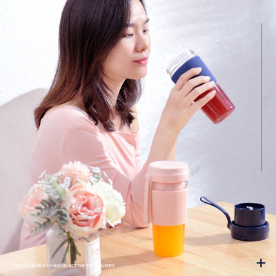 夏新(AMOi)便携式榨汁机家用水果小型充电式迷你炸果汁机电动学生榨汁杯 BM03t(白 升级款)