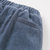 【夹棉加厚】davebella戴维贝拉冬季新款女童宝宝加绒棉裤DB6699(24M 灰蓝)第3张高清大图