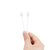 开丽双葫芦头婴儿棉签耳鼻脐细轴棉花棒 2盒 KMQ1056-2(白色 版本)第3张高清大图