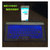 BINYEAE 蓝牙玻璃键盘LED背光灯触摸触控键盘电脑手机苹果无线键盘(白色)第2张高清大图