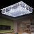 MRP 简约现代LED吸顶灯 客厅灯长方形水晶灯卧室大厅大气灯具(86*52cm)第2张高清大图
