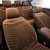 Mubo牧宝2015冬季新款五座通用汽车坐垫 保暖舒适 汽车坐垫KBY-W1506(咖色)第3张高清大图