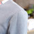 卡郎琪 男士秋冬新款长袖套头大码卫衣 男青年圆领字母图案韩版潮卫衣外套男上衣(KLQDQC-4033灰色 4XL)第5张高清大图