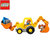 乐高LEGO DUPLO得宝大颗粒系列 10811 挖掘装载车 积木玩具(彩盒包装 件数)第4张高清大图