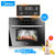 美的（Midea）TQN34FBJ-SA + 洗碗机 嵌入式微蒸烤一体机家用套装智能wifi遥控(伯爵+3905洗碗机)第2张高清大图