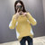 女式时尚针织毛衣9573(9573黄色 均码)第2张高清大图
