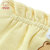 小米米minimoto尿布兜 婴儿宝宝透气防漏尿布固定裤尿布裤(米黄M(3-9个月))第2张高清大图