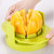 切苹果神器切橙子芒果多功能切水果神器切块去核工具水果刀分割器(绿色切果器4件套)第2张高清大图