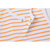 贝贝怡婴儿衣服夏季男女宝宝前开扣背心开裆连体衣BB1068(橙白 59cm)第3张高清大图
