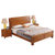 进畅家具 床 实木床现代简约榉木床中式1.5m1.8米双人床进口榉木高箱床储物床主卧(1.5*2米 床)第5张高清大图