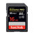 闪迪（Sandisk）SD卡 4K 相机卡 高速传输 读速高达 95M/S 写90M/S 支持4K高清 全国联保(16G)第2张高清大图