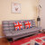 一米色彩 简易沙发折叠沙发床多功能两用双人单人小户型布艺沙发午休床懒人沙发(蓝白格子绒布 1.2米)第3张高清大图