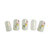 露丝妃尔 法式3D立体假指甲片 时尚派对系列 2g 4色可选(晶亮银)第4张高清大图