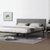 实木床现代简约胡桃木色家具1.8米1.5布艺软包主卧双人床第3张高清大图