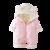 婴儿冬季加绒加厚连体衣外出抱衣男女宝宝新品上市(100cm 红色)第3张高清大图