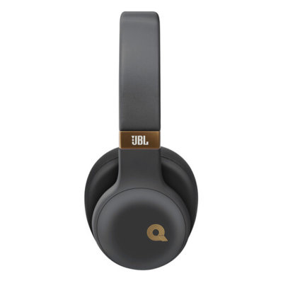 JBL E55BT Quincy版 头戴式耳机 无线蓝牙耳机 手机耳机/耳麦 带线控 天空灰(黑色)