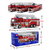 鸭小贱1：32超级合金消防车玩具模型 灯光音乐回力 云梯消防水枪儿童玩具汽车632-8(水炮车)第3张高清大图