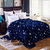 卡贝纶毛毯法兰绒毯床单加厚单人双人珊瑚绒毯子学生宿舍盖毯(璀璨星空-蓝)第2张高清大图