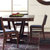 MOANRO复古6人餐桌实木餐桌椅组合长方形西餐桌实木做旧饭桌(旧松木 原木色 200x90x75)第3张高清大图